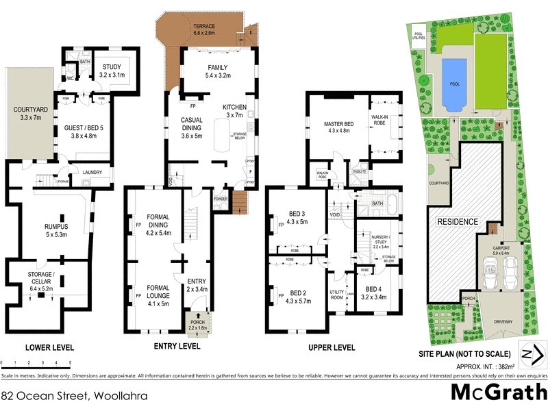 82 Ocean Street, Woollahra NSW 2025 Floorplan