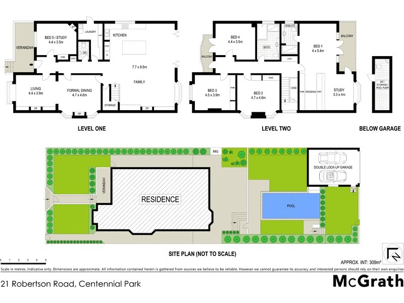 21 Robertson Road, Centennial Park NSW 2021 Floorplan