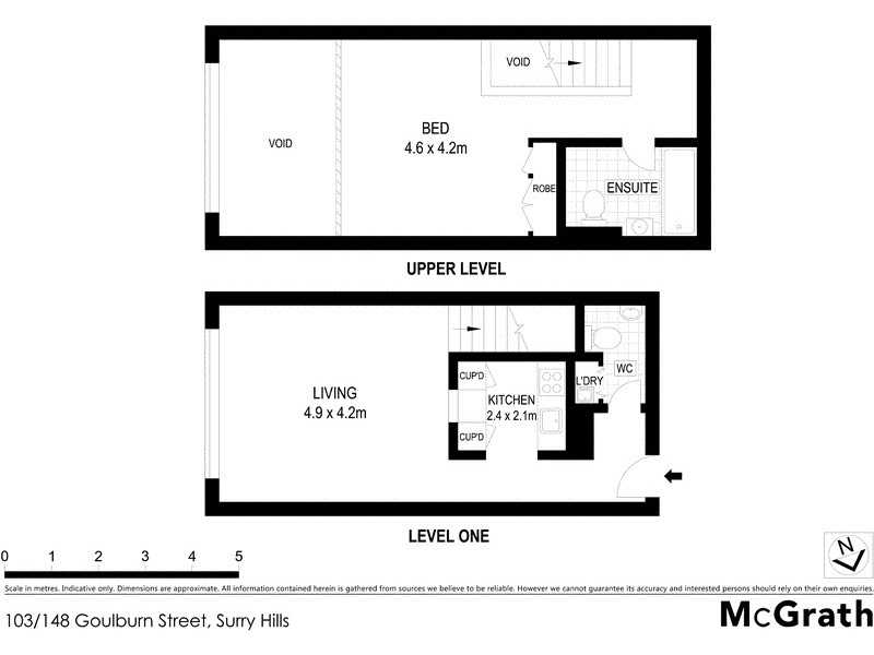 103/148 Goulburn Street, Surry Hills NSW 2010 Floorplan