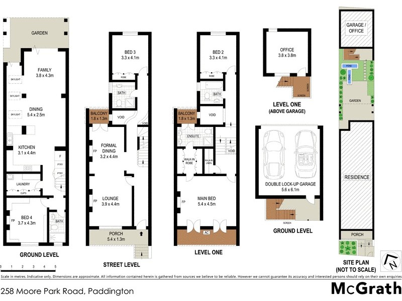 258 Moore Park Road, Paddington NSW 2021 Floorplan
