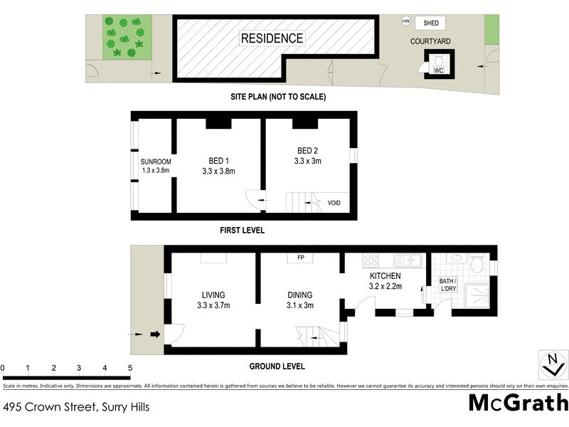 495 Crown Street, Surry Hills NSW 2010 Floorplan