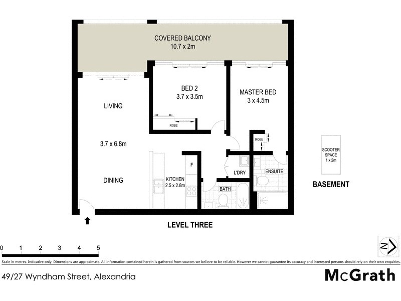 49/27 Wyndham Street, Alexandria NSW 2015 Floorplan