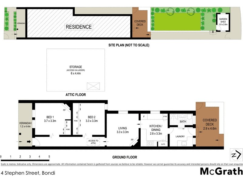 4 Stephen Street, Bondi NSW 2026 Floorplan