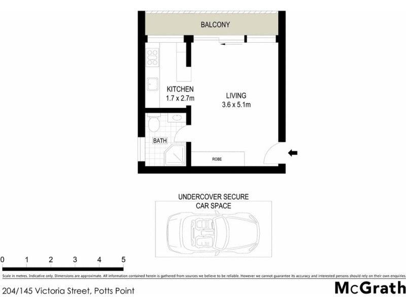 204/145 Victoria Street, Potts Point NSW 2011 Floorplan