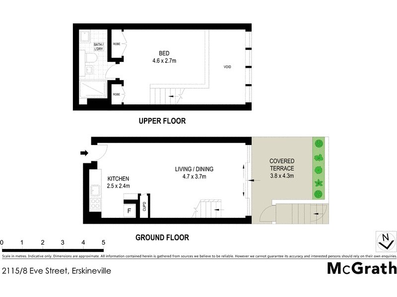 2115/8 Eve Street, Erskineville NSW 2043 Floorplan