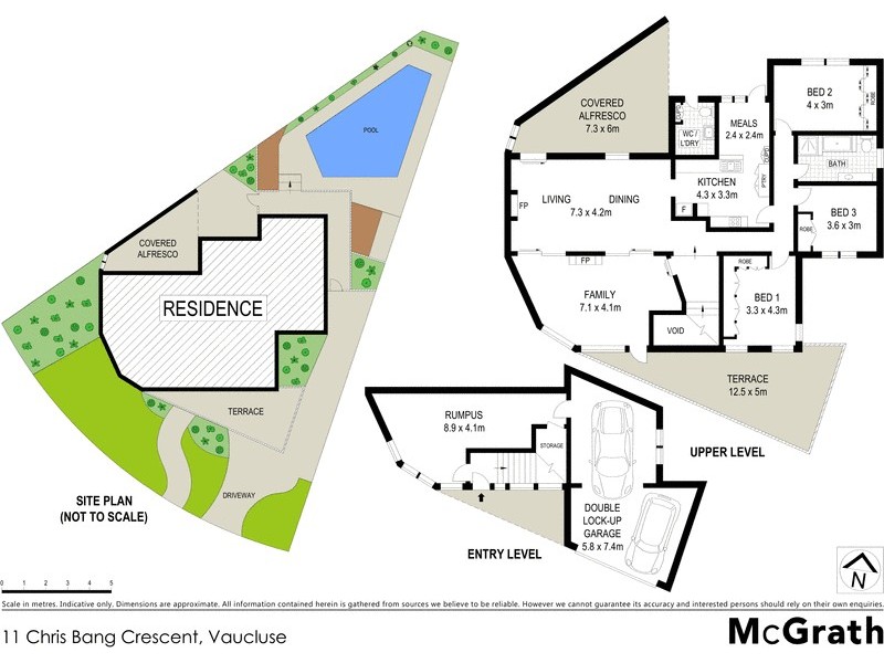 11 Chris Bang Crescent, Vaucluse NSW 2030 Floorplan
