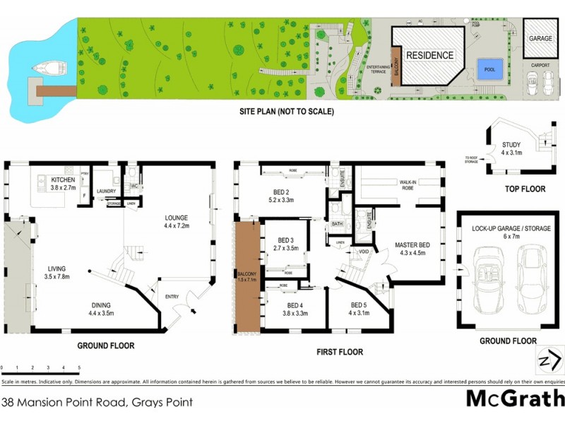38 Mansion Point Road, Grays Point NSW 2232 Floorplan