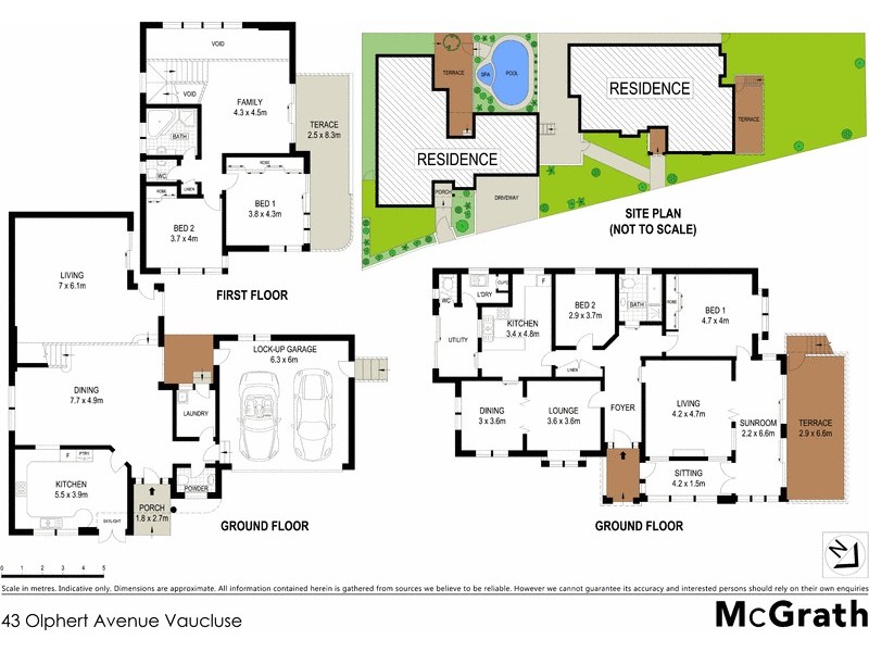 43 Olphert Avenue, Vaucluse NSW 2030 Floorplan