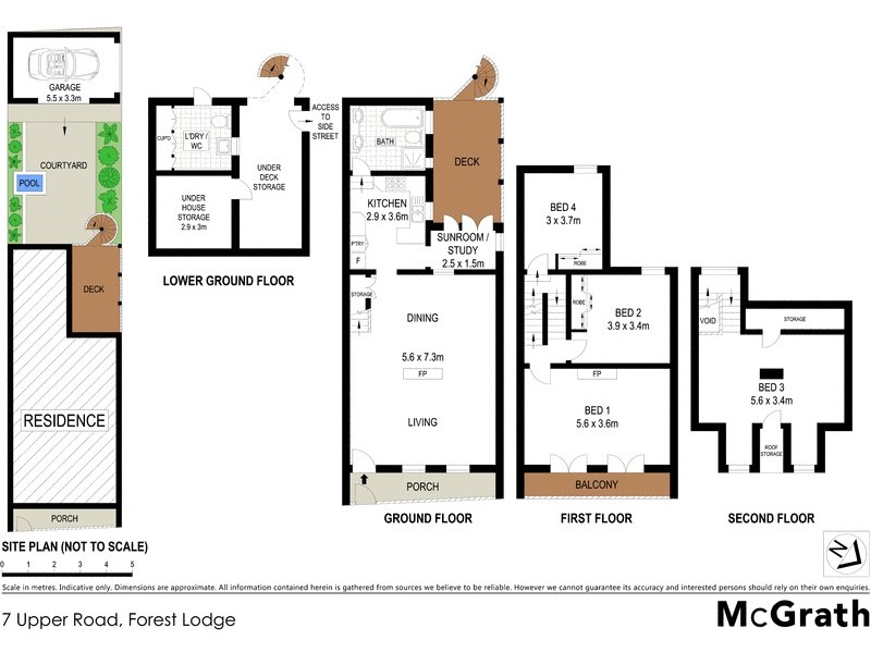 7 Upper Road, Forest Lodge NSW 2037 Floorplan
