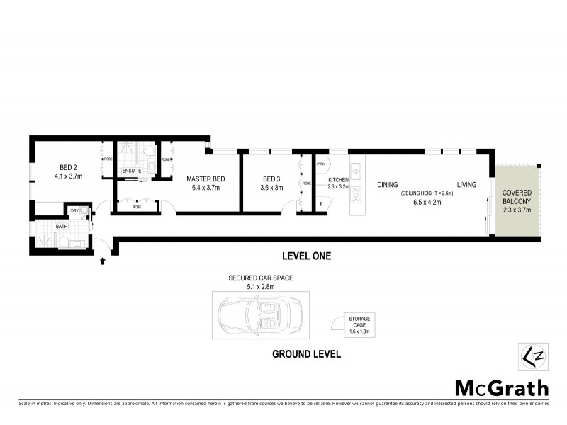 5/49 Fletcher Street, Tamarama NSW 2026 Floorplan