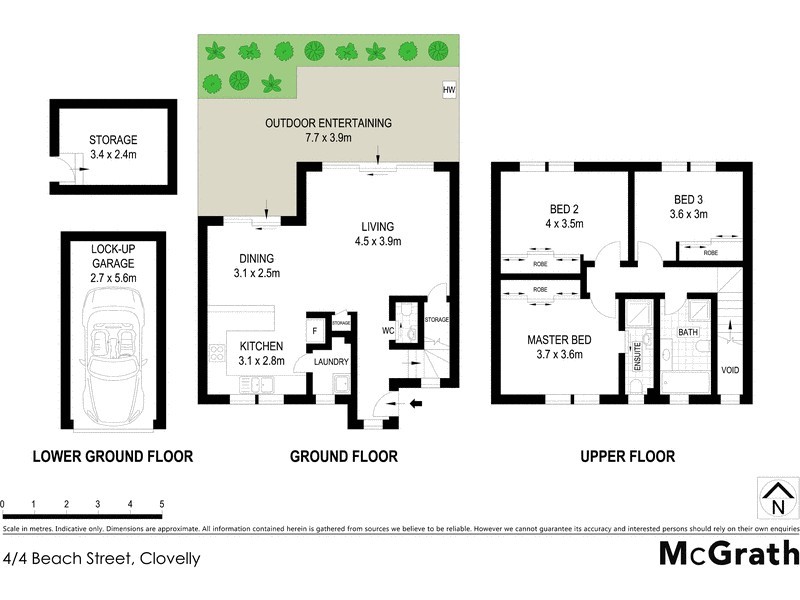 4/4 Beach Street, Clovelly NSW 2031 Floorplan