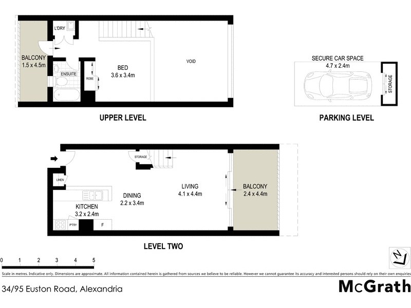 34/95 Euston Road, Alexandria NSW 2015 Floorplan