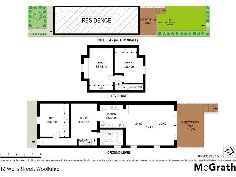 16 Wallis Street, Woollahra NSW 2025 Floorplan