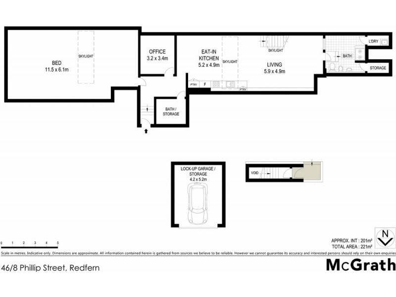 46/8 Phillip Street, Redfern NSW 2016 Floorplan