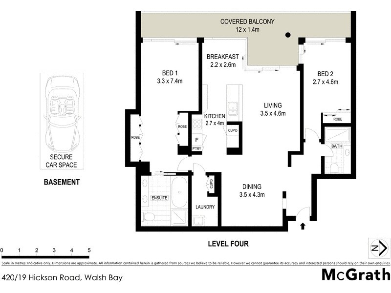 420/19 Hickson Road, Walsh Bay NSW 2000 Floorplan