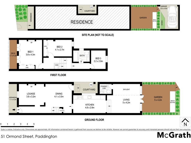 51 Ormond Street, Paddington NSW 2021 Floorplan