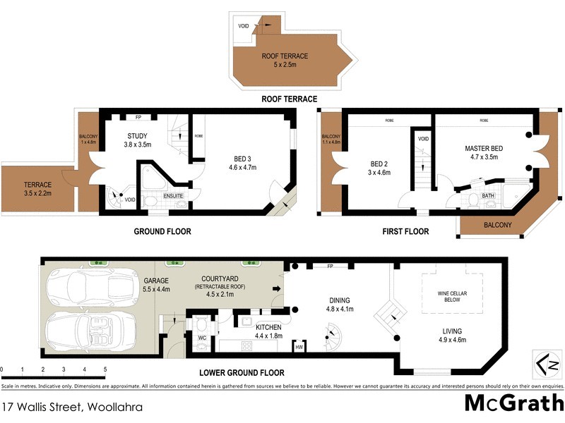 17 Wallis Street, Woollahra NSW 2025 Floorplan