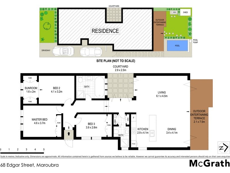 68 Edgar Street, Maroubra NSW 2035 Floorplan