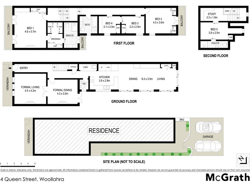 4 Queen Street, Woollahra NSW 2025 Floorplan