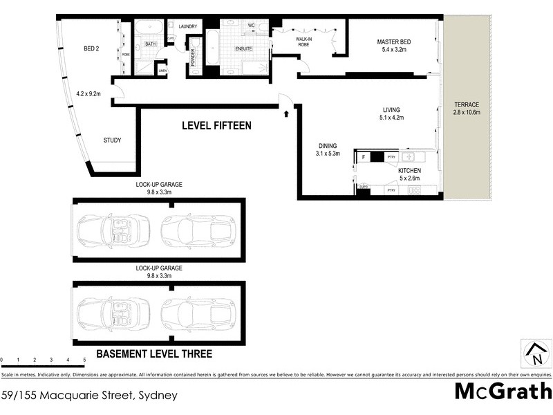 59/155 Macquarie Street, Sydney NSW 2000 Floorplan