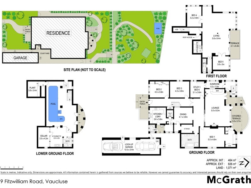 9 Fitzwilliam Road, Vaucluse NSW 2030 Floorplan