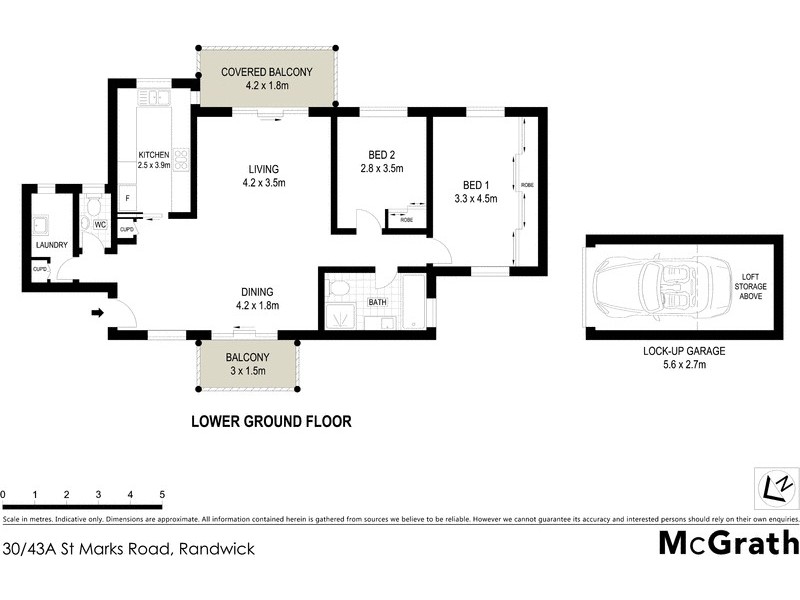 30/43A St Marks Road, Randwick NSW 2031 Floorplan