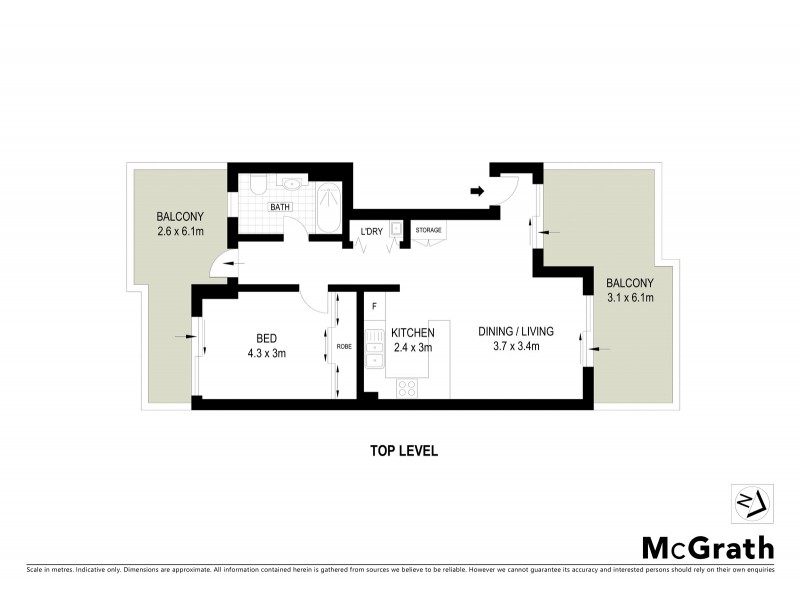 42/58 Belmont Street, Alexandria NSW 2015 Floorplan