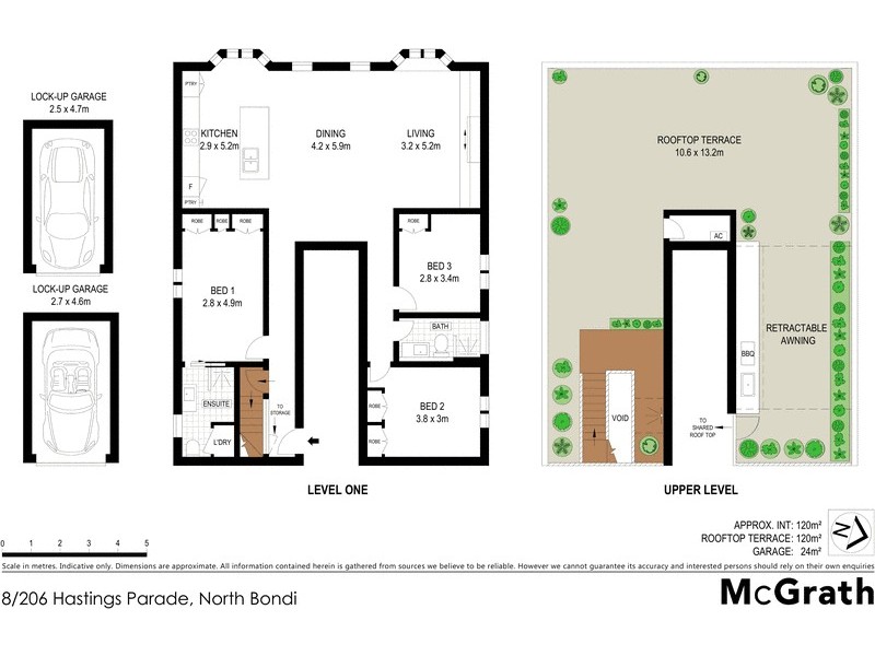 8/206 Hastings Parade, North Bondi NSW 2026 Floorplan