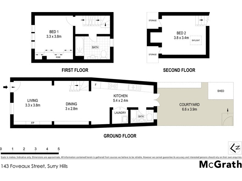 143 Foveaux Street, Surry Hills NSW 2010 Floorplan
