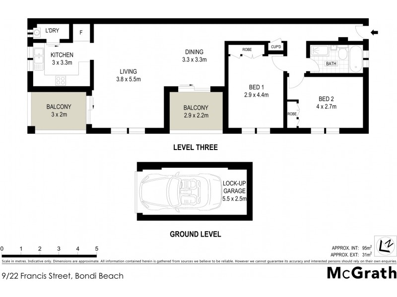 9/22 Francis Street, Bondi Beach NSW 2026 Floorplan