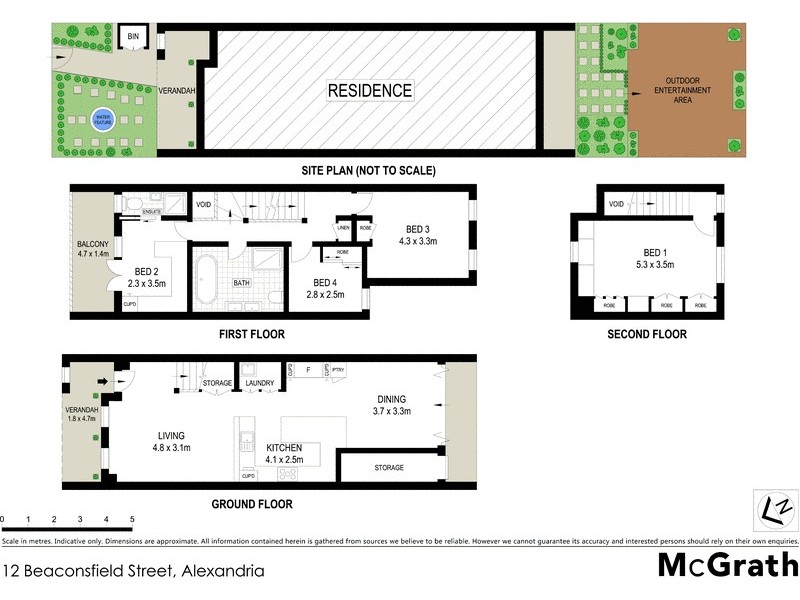 12 Beaconsfield Street, Alexandria NSW 2015 Floorplan