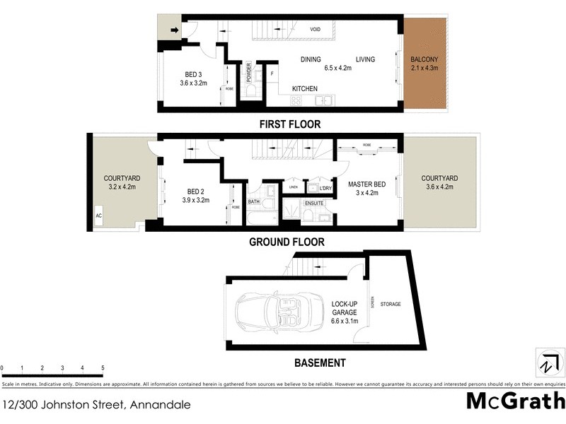 12/300 Johnston Street, Annandale NSW 2038 Floorplan