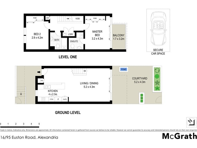 16/95 Euston Road, Alexandria NSW 2015 Floorplan