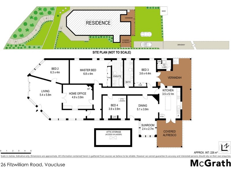 26 Fitzwilliam Road, Vaucluse NSW 2030 Floorplan