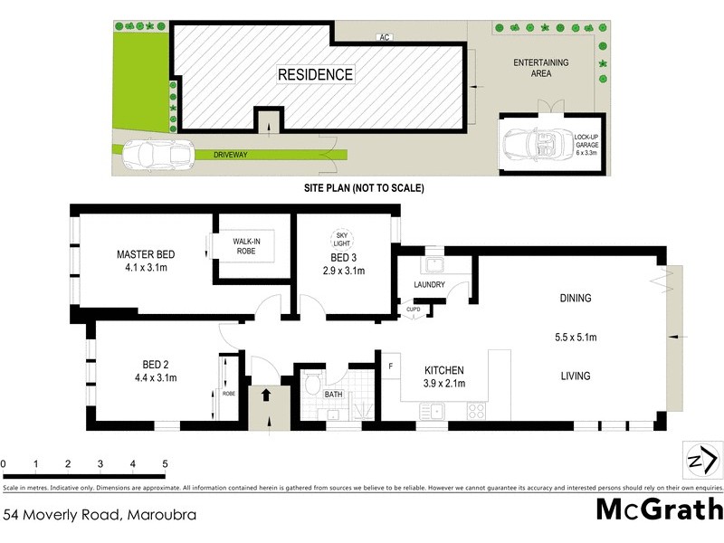 54 Moverly Road, Maroubra NSW 2035 Floorplan