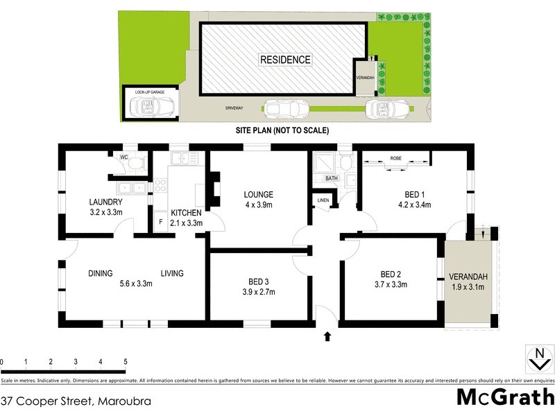 37 Cooper Street, Maroubra NSW 2035 Floorplan