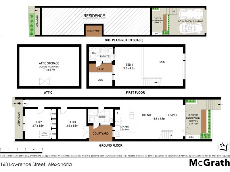 163 Lawrence Street, Alexandria NSW 2015 Floorplan