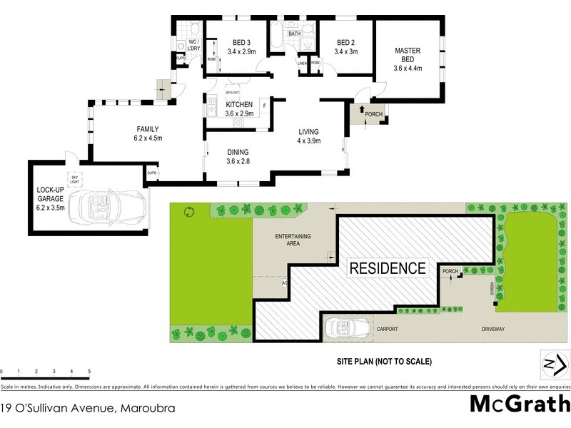 19 O’Sullivan Avenue, Maroubra NSW 2035 Floorplan