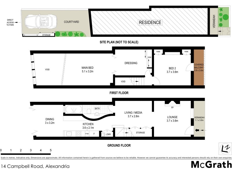 14 Campbell Road, Alexandria NSW 2015 Floorplan