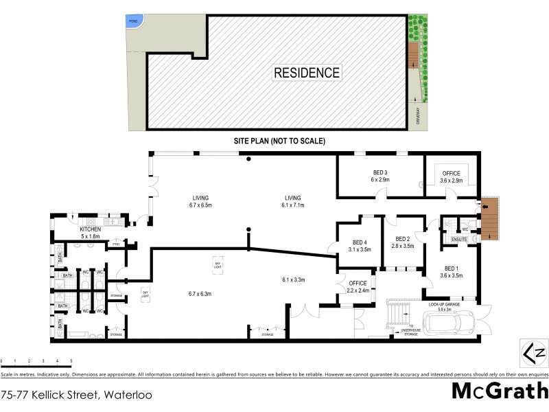 75-77 Kellick Street, Waterloo NSW 2017 Floorplan
