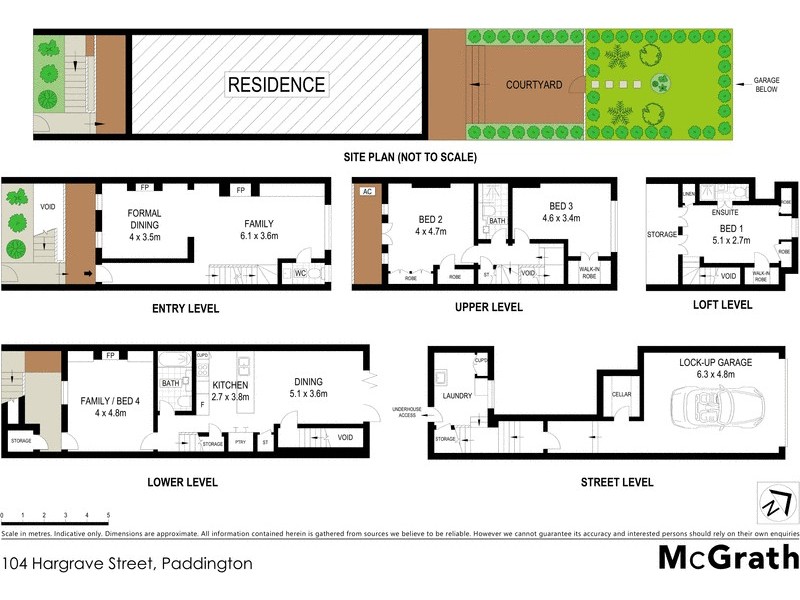 104 Hargrave Street, Paddington NSW 2021 Floorplan