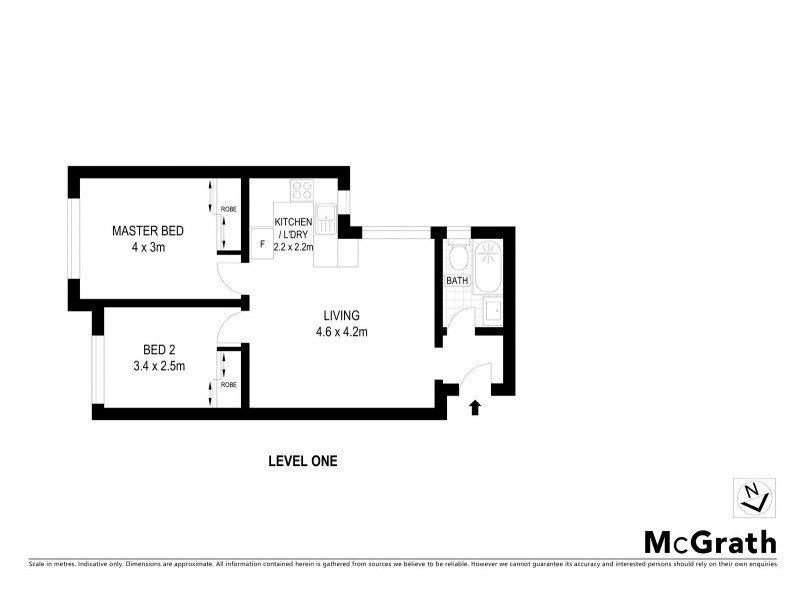 6/8 Vialoux Avenue, Paddington NSW 2021 Floorplan