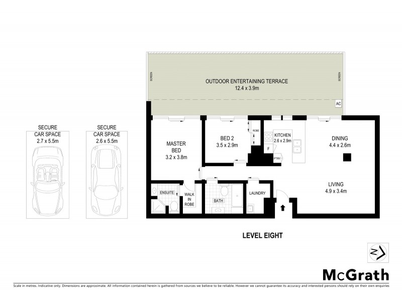 805/105 Campbell Street, Surry Hills NSW 2010 Floorplan