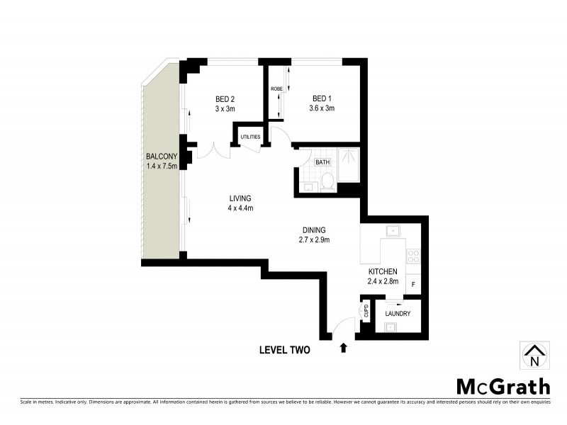 12/17 Wentworth Avenue, Sydney NSW 2000 Floorplan