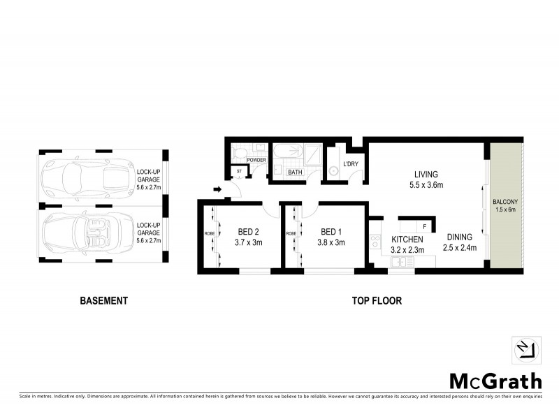 21/70 Cook Road, Centennial Park NSW 2021 Floorplan