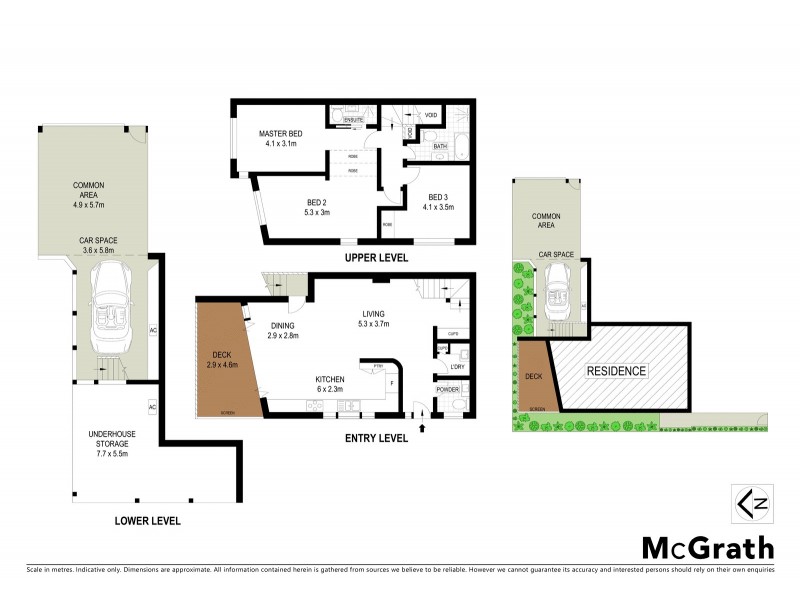 8B Castlefield Street, Bondi NSW 2026 Floorplan