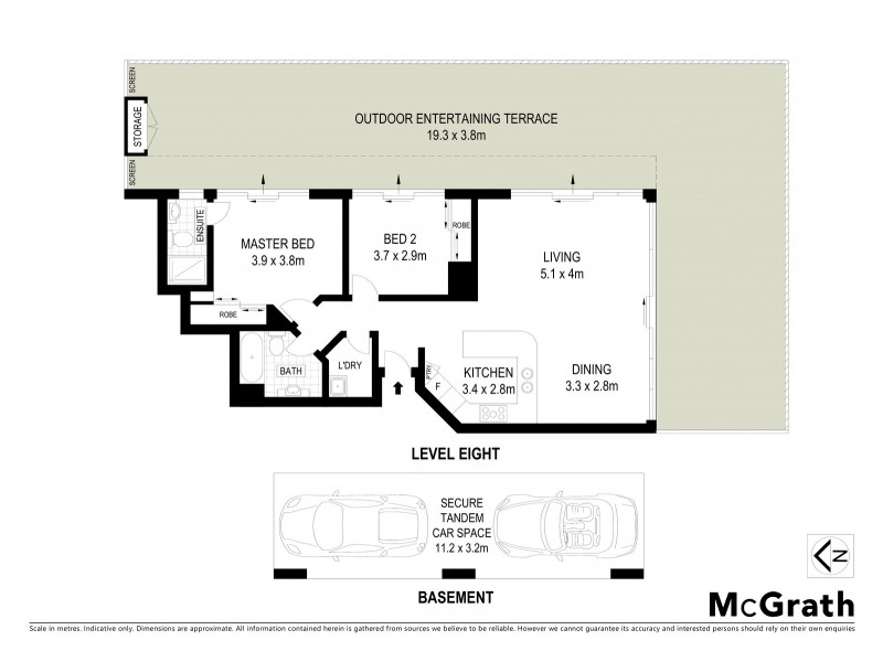 803/105 Campbell Street, Surry Hills NSW 2010 Floorplan