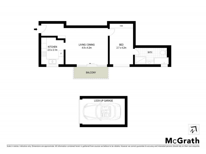 10/4 Mitchell Road, Darling Point NSW 2027 Floorplan