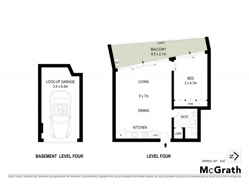 404/425 Bourke Street, Surry Hills NSW 2010 Floorplan