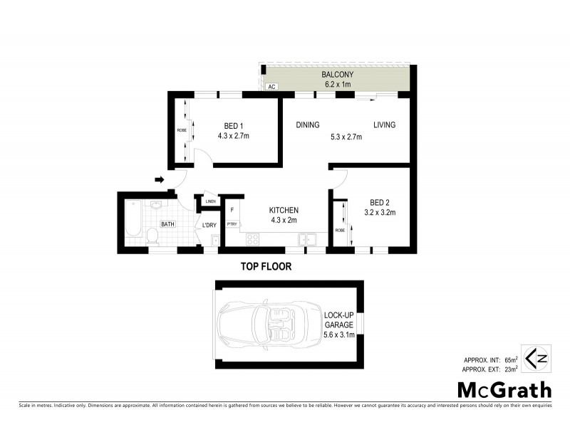 11/22 Clarke Street, Vaucluse NSW 2030 Floorplan